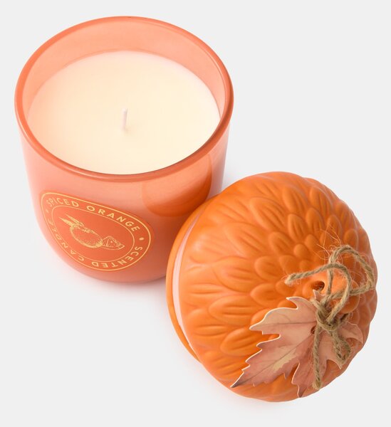 Sinsay - Illatos gyertya Spiced Orange - rézvörös