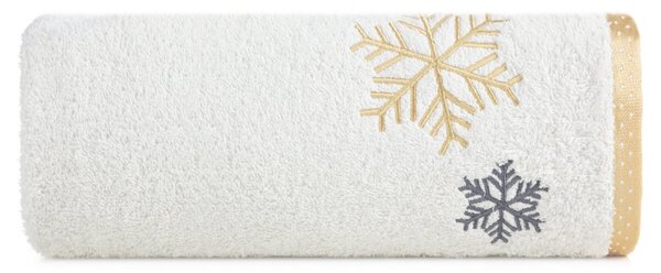 Pamut törölköző karácsonyi hímzett mintával Szélesség: 70 cm | Hossz: 140 cm