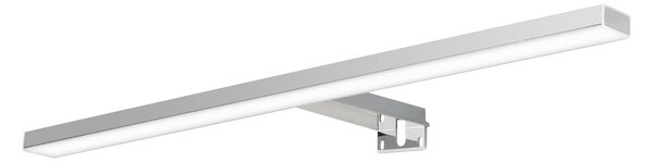 Ebir Esther 2 LED-es tükörvilágítás, króm, szélesség 50 cm, Króm / ezüst, Fürdőszoba, Műanyag, Modern
