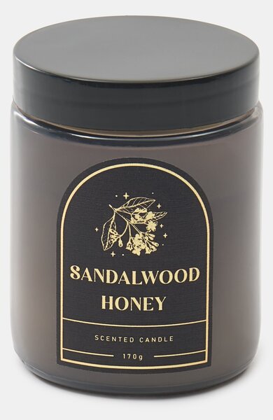 Sinsay - Illatgyertya Sandalwood Honey - fekete