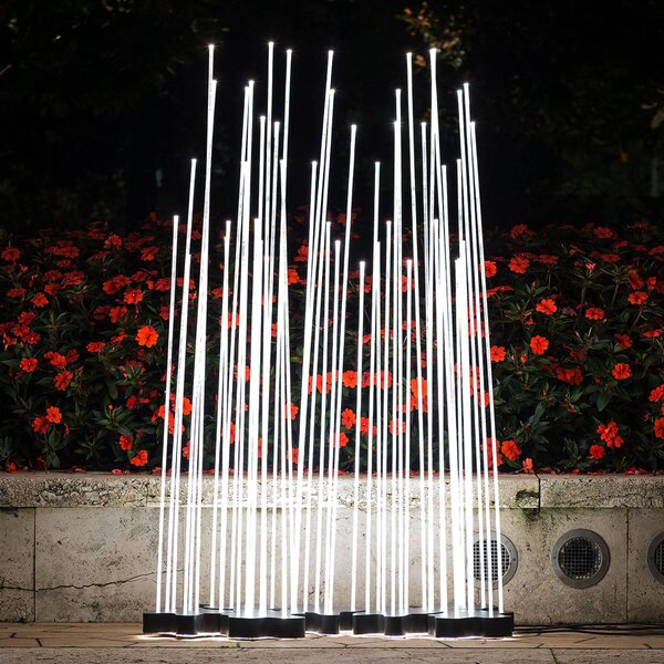 Artemide Architectural Reeds IP67 LED állólámpa 1db, Alu / szürke / cink, Rozsdamentes acél, Modern