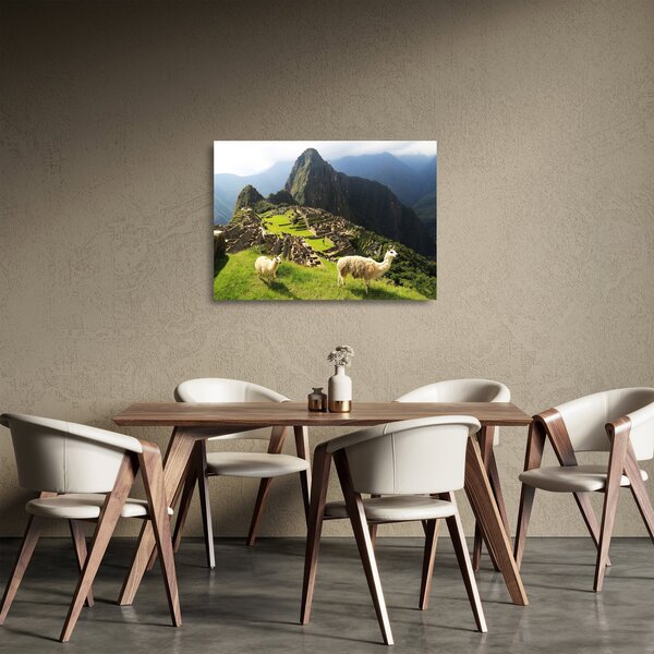 Üveg kép - Machu Picchu (70x50 cm)