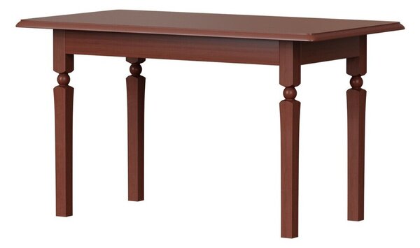 Asztal Boston D120 Cseresznye, 80x80x140cm, Hosszabbíthatóság, Közepes sűrűségű farostlemez, Fa