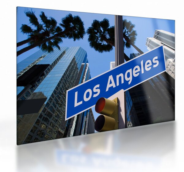 Üveg kép - Los Angeles (70x50 cm)