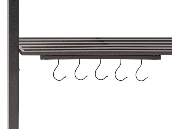 Pavilon NARO Fém 240 cm 148 cm Sötétzöld