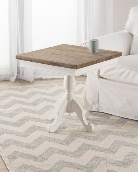 Modern Chevron szőnyeg bézs/jégkék 160x230 cm