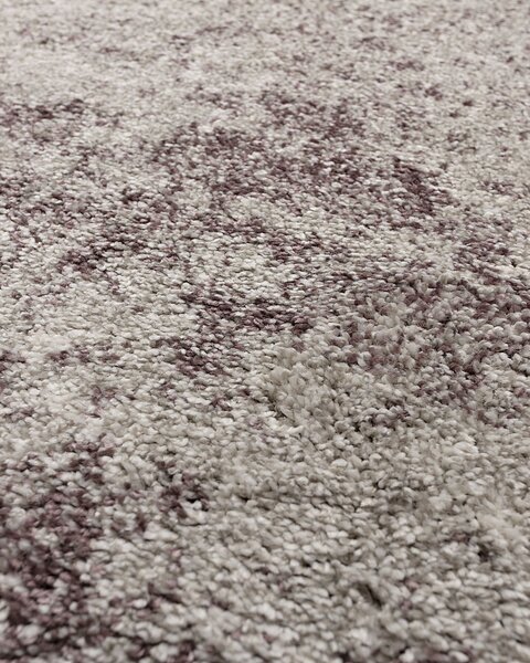 Softness ezüst/bordó szőnyeg 200x290cm