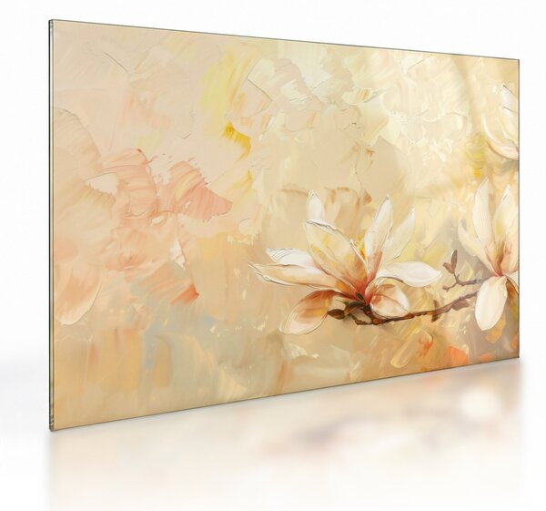 Üveg kép - Virágok (70x50 cm)