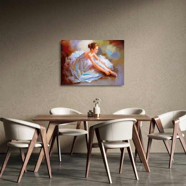 Üveg kép - Ballerina (70x50 cm)