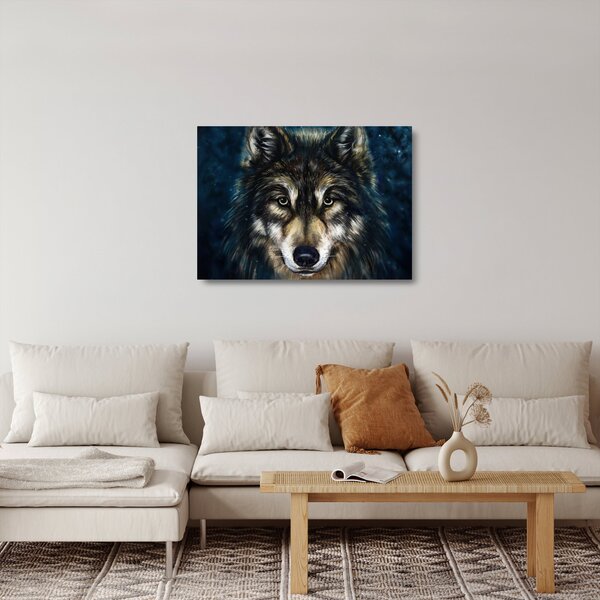 Üveg kép - Wolf (70x50 cm)