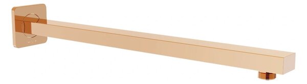 Mexen CUBE, rejtett kar 40cm + zuhanyfej 30x30cm, rózsaszín-arany, 79112-60 + 79130-60