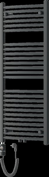 Mexen Ares, elektromos fűtőelem 1200x500 mm + fűtőrúd 600 W, antracit, W102-1200-500-2600-66