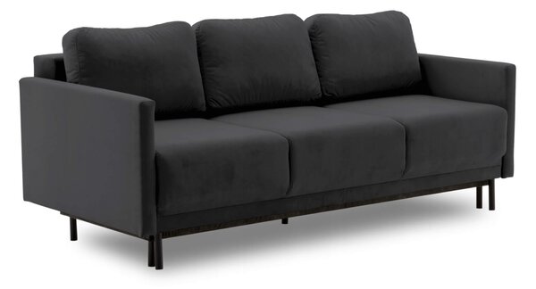 LAYA kanapéágy - fekete