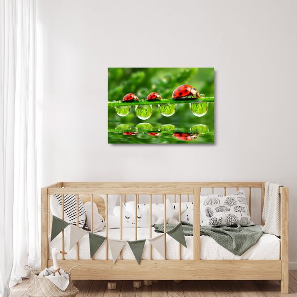 Üveg kép - A hét nap napfénye (70x50 cm)
