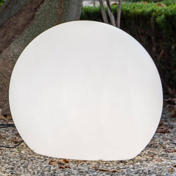 Newgarden Buly padlófény gömb, Ø 80 cm, Fehér / opál, Műanyag, Modern