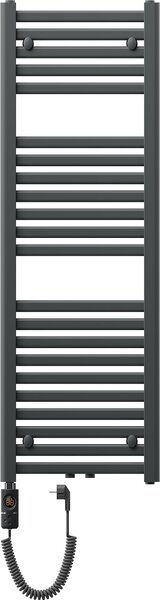 Mexen, Mexen Hades elektromos melegítő 1200 x 400 mm, 600 W, antracit - W104-1200-400-2600-66