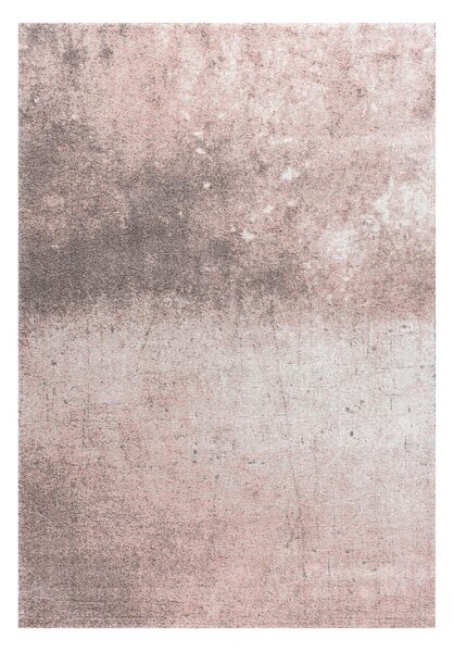 Softness krémszínű-rózsaszín szőnyeg 200x290cm