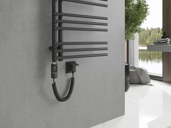 Mexen, Mexen Neptun elektromos melegítő 1200 x 500 mm, 600 W, antracit - W101-1200-500-2600-66