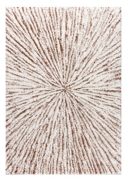 Softness puha szőnyeg krém/barna 200x290cm