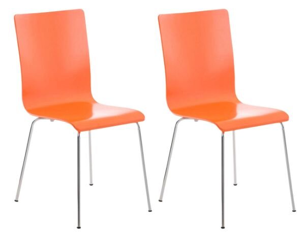 2 darabos látogatói székkészlet Melani narancssárga