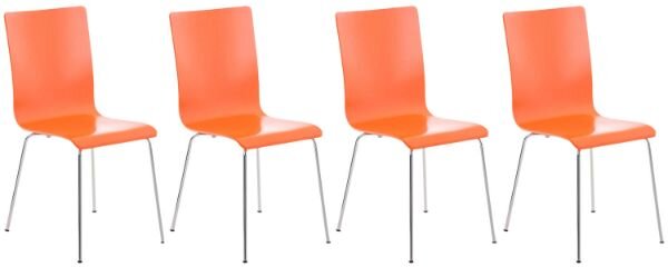 4 darabos látogatói szék garnitúra Major narancssárga