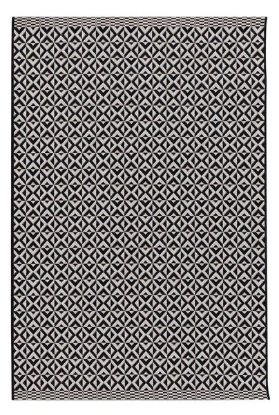 Modern Geometric szőnyeg fekete/beige 120x170 cm