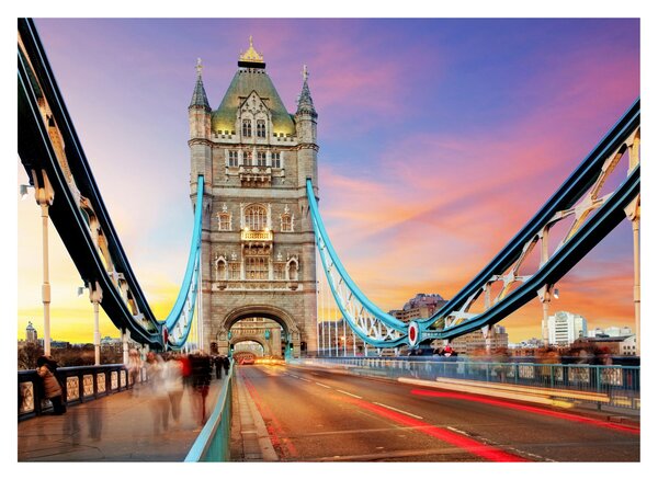 Üveg kép - Tower Bridge (70x50 cm)