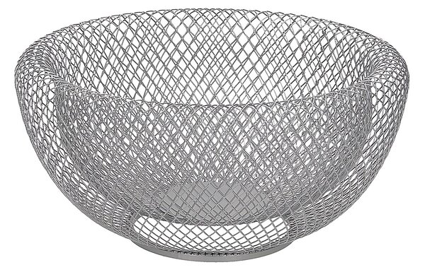 Wire ezüst tál 24 cm