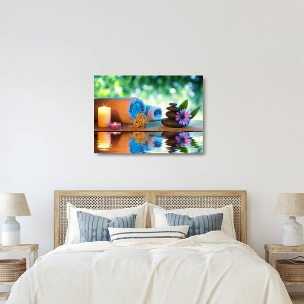 Üveg kép - Relaxáló masszázs festés (70x50 cm)