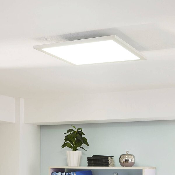 Arcchio LED panel, CCT Lysander, 39 cm, fehér, alumínium, dimmelhető, Fehér / opál, Dolgozószoba / Iroda, Alumínium, Modern