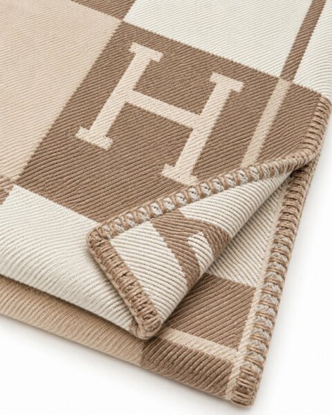 SHP Paris Home Premium Takaró Bézs Geometrikus Mintával