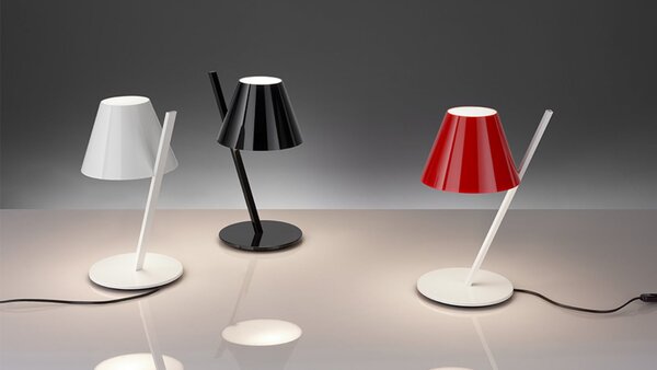 Asztali lámpa Artemide, Fekete, Nappali, Alumínium