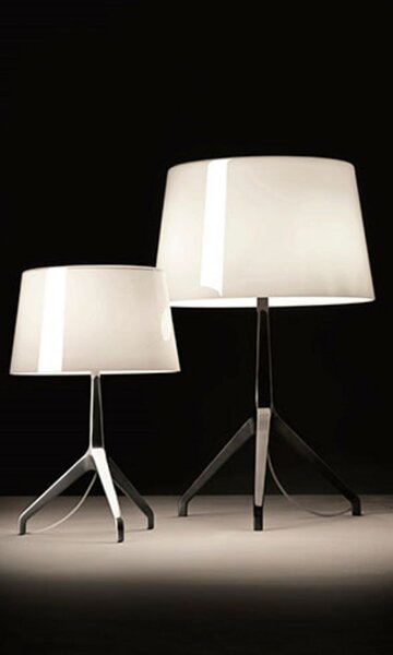 Asztali lámpa Foscarini, dimmable, Fehér, Nappali, Alumínium