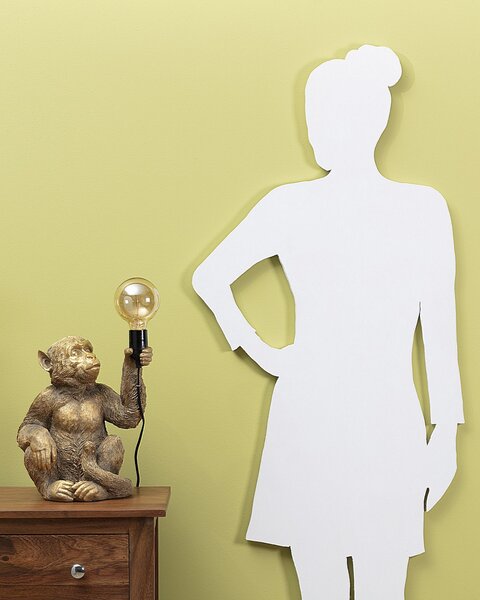 Gold Monkey Asztali Lámpa 36cm