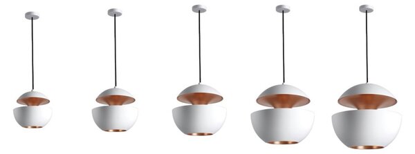 Here Comes The Sun Függőlámpa White/Copper ø175 - DCW