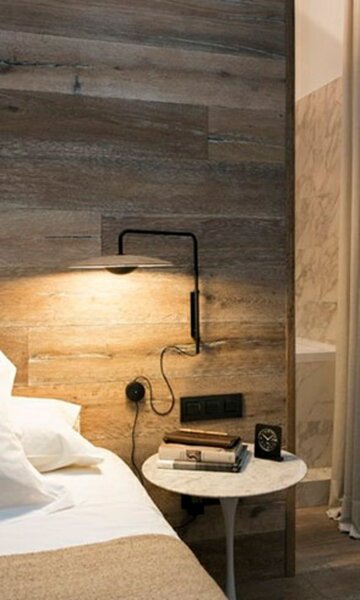 Ginger 20 A (On/Off) Fali Lámpa Hardwired Oak - Marset