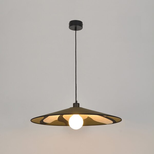 Függőlámpa MARKET SET, Sonia Laudet, dimmable, Zöld, Nappali, Szövet / Textília, Dizájn