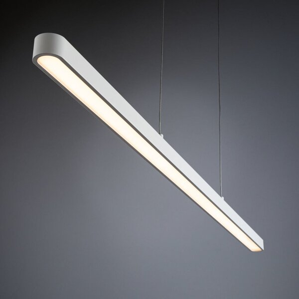 Függőlámpa Paulmann, Lento, dimmable, Fehér, Nappali, Alumínium, Modern