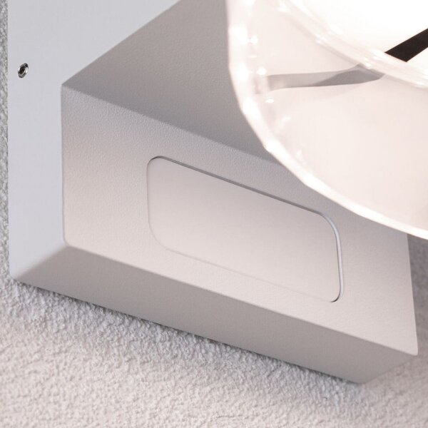 Kültéri Lámpa Paulmann, Capera, dimmable, Fehér, Alumínium, Modern