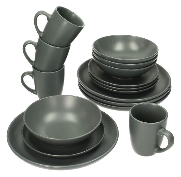 Vivo Dark Grey étkészlet 4/16