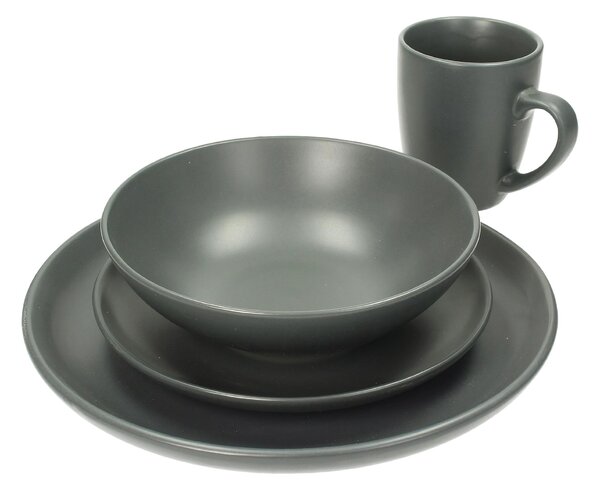 Vivo Dark Grey étkészlet 4/16