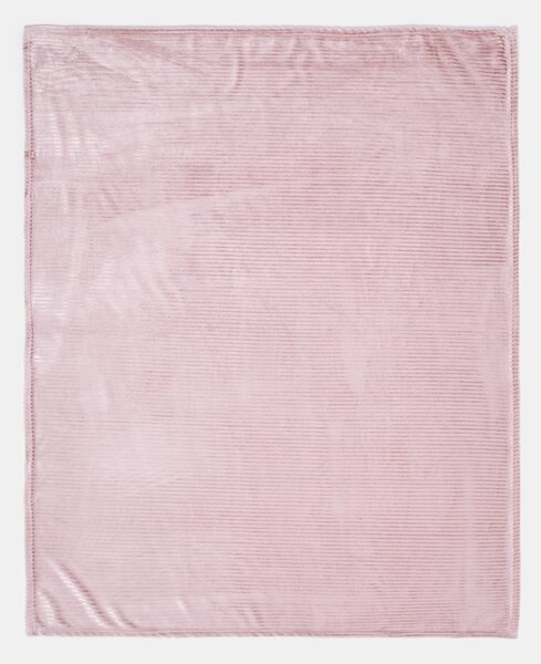 Sinsay - Bordázott takaró - pasztellpink