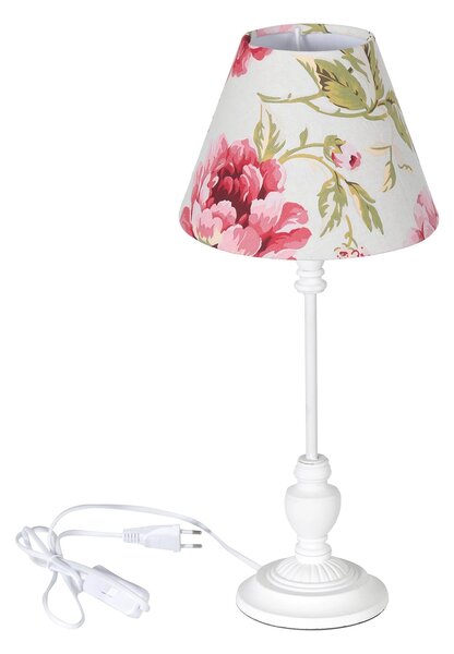 Floral asztali lámpa 46 cm
