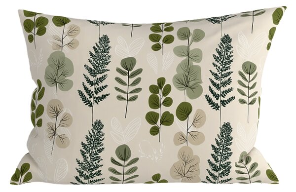 Mikroszálas párnahuzat SCANDI NATURE 50x70 cm, zöld
