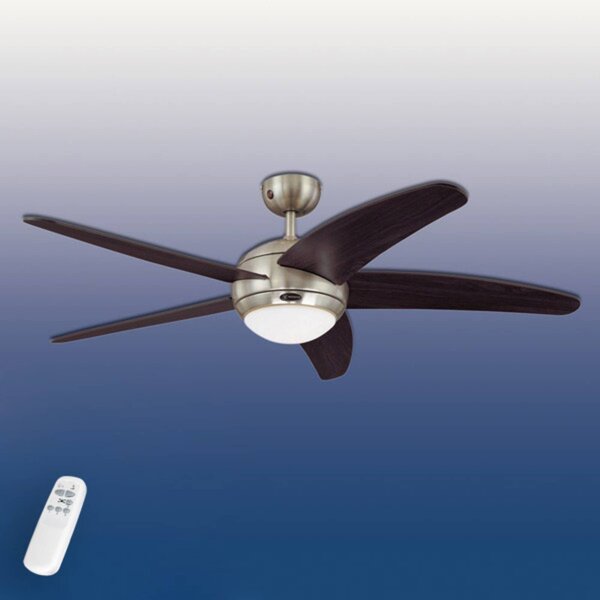 Westinghouse Bendan ventilátor távirányítóval, Sötét fa, Fa, Modern