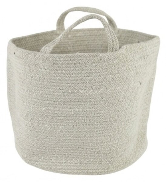 Tárolókosár fogantyúkkal COTTON HAVEN 35x35 cm - több színben Termék színe: Világoszöld