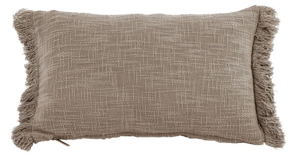 Díszpárna TISECO SOLID 30x50 cm, szürkésbarna