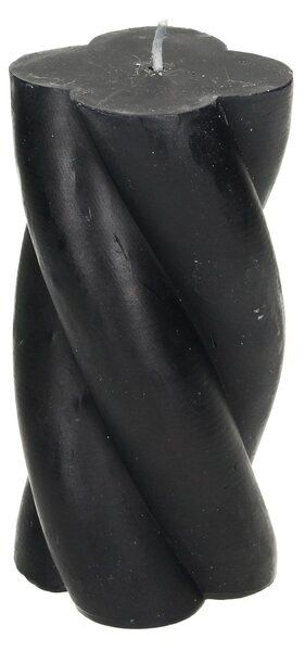Camila gyertya 14 cm fekete