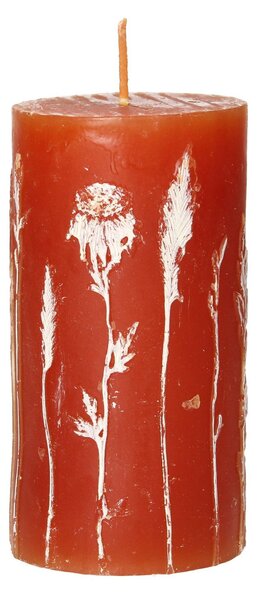 Giulia gyertya 13 cm narancssárga
