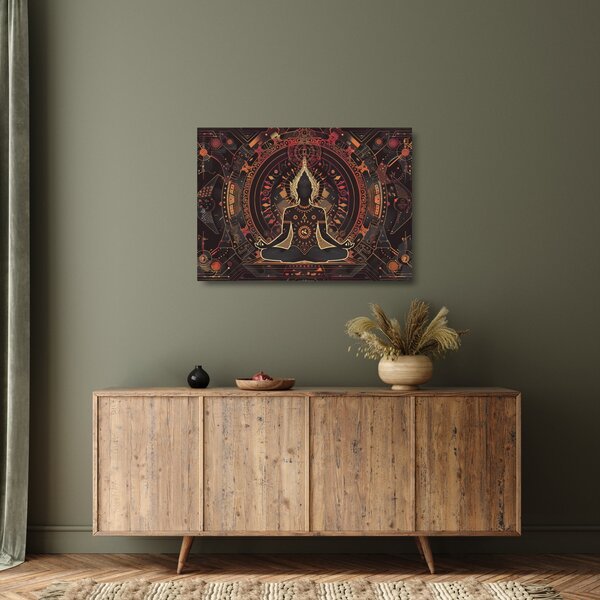 Üveg kép - Zen (70x50 cm)